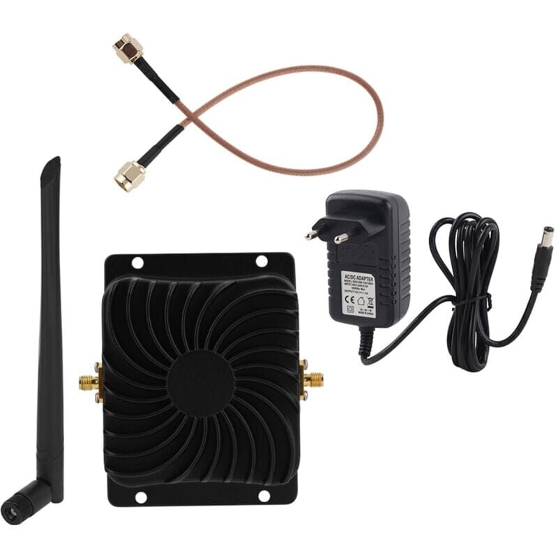 foto del prodotto snq edup ep ab003 2.4g 8w amplificatore a banda larga wifi extender segnale per router wireless spina ue