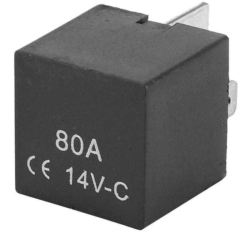 foto del prodotto snq ej.life presa rel a 4 pin, 12v 70a 80a presa per auto rel automatico a 4 pin allarme veicolo rel allarme veicolo presa rel 