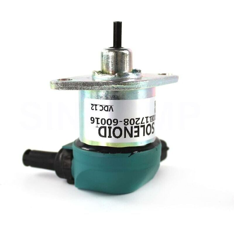 foto del prodotto snq elettrovalvola di arresto 12v 17208 60016 per kubota v1505 v1305 d1105 d1005 d905