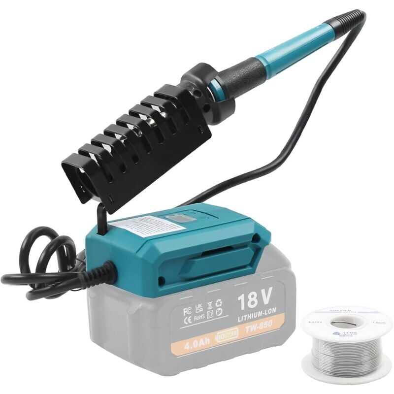 foto del prodotto snq ensemble de fer souder batterie, fer souder sans fil, fer souder portable, temp rature r glable, chauffage ultra rapide pour kit de