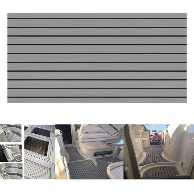 foto del prodotto snq eva foam boat flooring mat 240 x 90 cm , teak sintetico per barca
