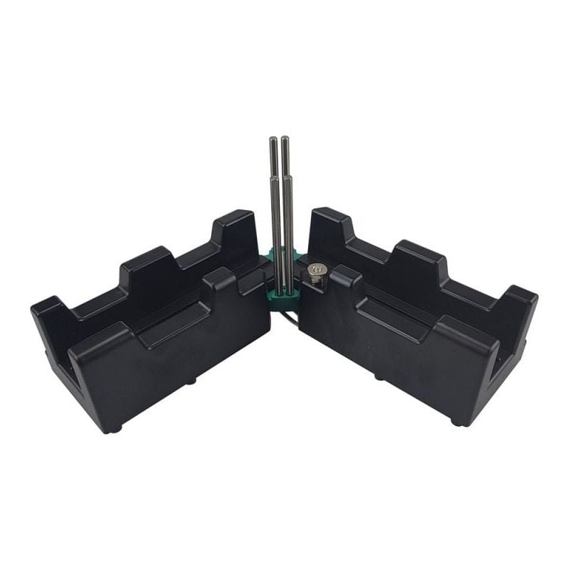 foto del prodotto snq fausse equerre et boite onglets produit 2 en 1 pour des plinthes pr cises angles de 85 180 