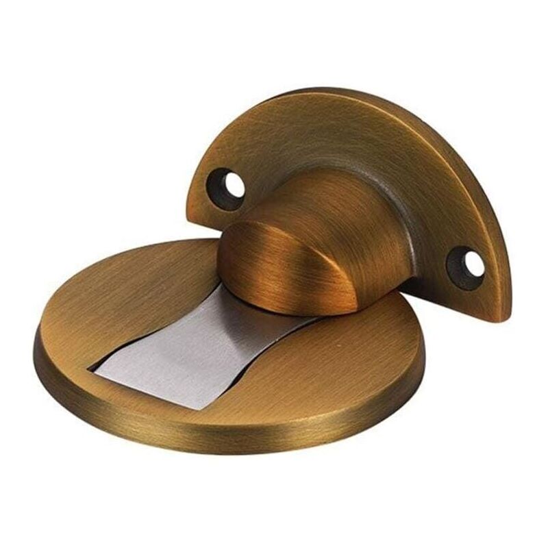 foto del prodotto snq fermaporta magnetico in acciaio inox 304, supporto per porta per casa, hotel, ristorante, ufficio, ottone giallo.