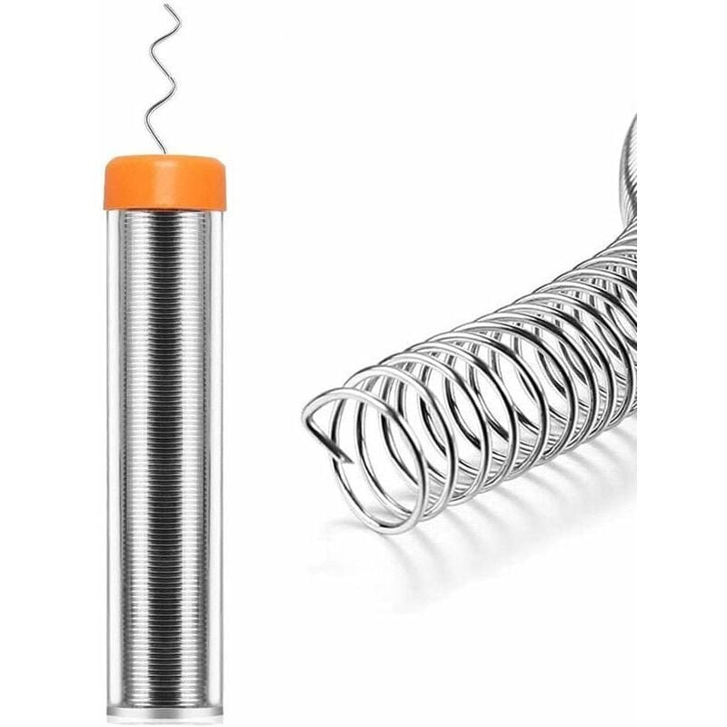 foto del prodotto snq filo di saldatura senza piombo con anima in colofonia 0,8 mm 60 40 per saldatura elettrica peso 12 g 3 pezzi 
