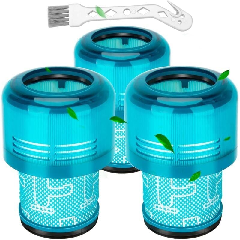 foto del prodotto snq filtres pour dyson v11, filtre pour dyson v15,3 packs filtres de remplacement pour dyson v11 v15 sv14 sv17 sv22 detect animal absolute extra