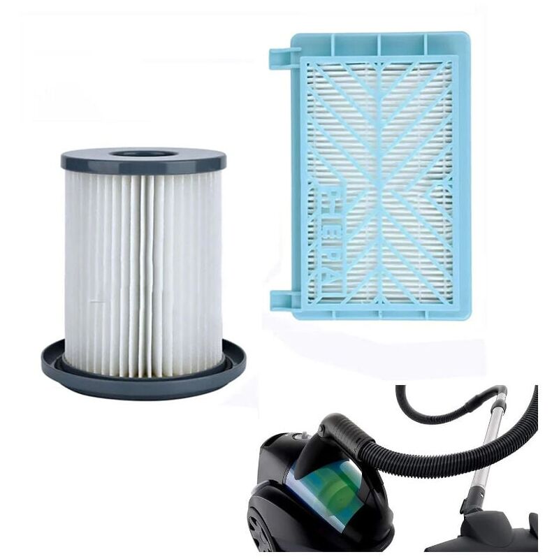 foto del prodotto snq filtro per aspirapolvere, set di filtri a cartuccia di ricambio per aspirapolvere philips fc8720 fc8724 fc8732 8734