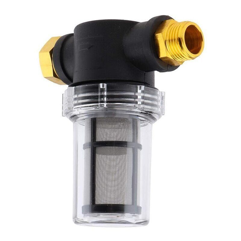 foto del prodotto snq filtro sedimenti per tubo da giardino da 3 4 per idropulitrice ad alta pressione k rcher