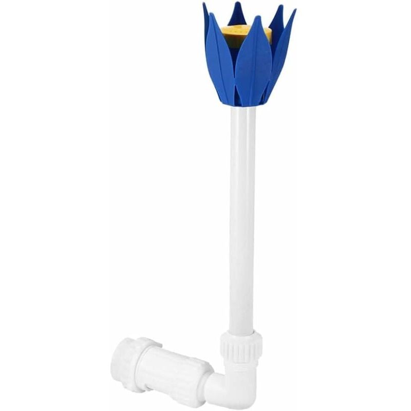 foto del prodotto snq fontana a cascata a parete con fiori, decorazione per piscina con getto a forma di fiore per spa, fontana per piscina a forma di fiore