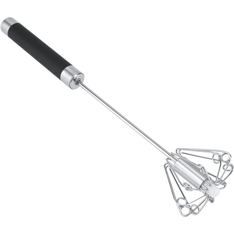 foto del prodotto snq fouet, batteur manuel semi automatique, batteur ufs manuel en acier inoxydable, batteur rotatif multifonctionnel pour fouetter, battre et