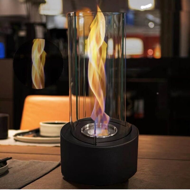 foto del prodotto snq foyer de table tornado foyer de table alcool de qualit sup rieure foyer de table int rieur et ext rieur avec anneau de flamme r glable,
