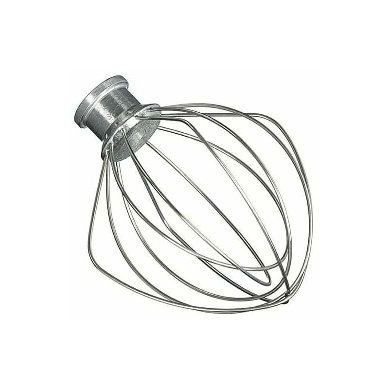 foto del prodotto snq frusta in acciaio inossidabile compatibile con kitchenaid k45ww wp9704329 ksm150 ksm160 k45 ksm90 robot accessorio