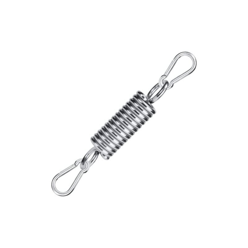 foto del prodotto snq gancio a molla per amaca, molla in acciaio inossidabile 304 per sedia sospesa, accessori per altalena per sedia da esterno, gancio a molla 1