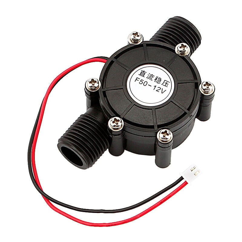 foto del prodotto snq generatore di acqua a turbina micro idroelettrica dc 12v dc 10w per illuminazione a led per tubo da giardino