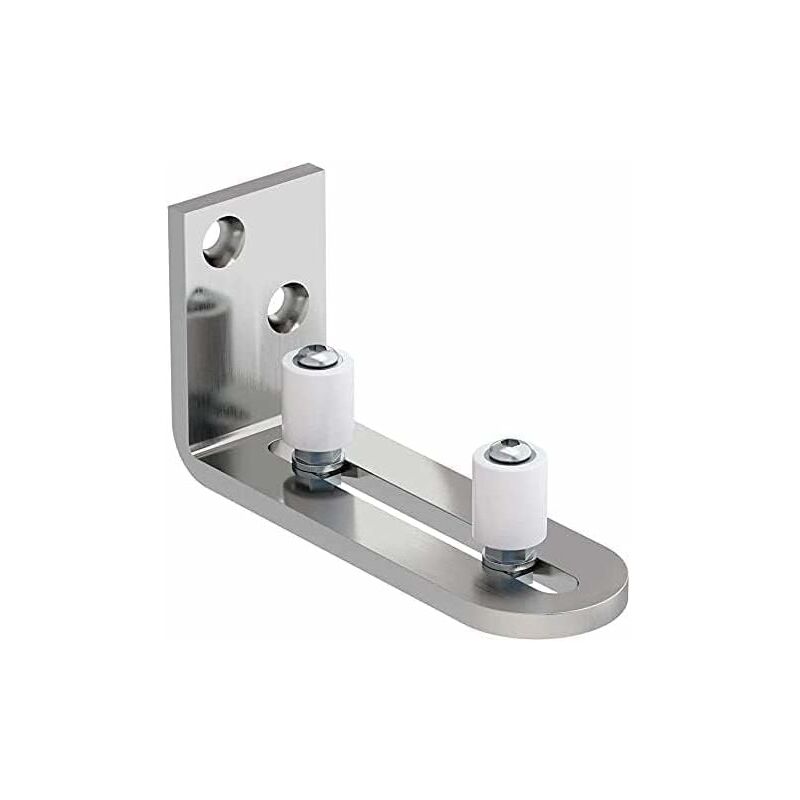 foto del prodotto snq guida per pavimento regolabile guida inferiore per parete porta per porta scorrevole in legno in acciaio inossidabile