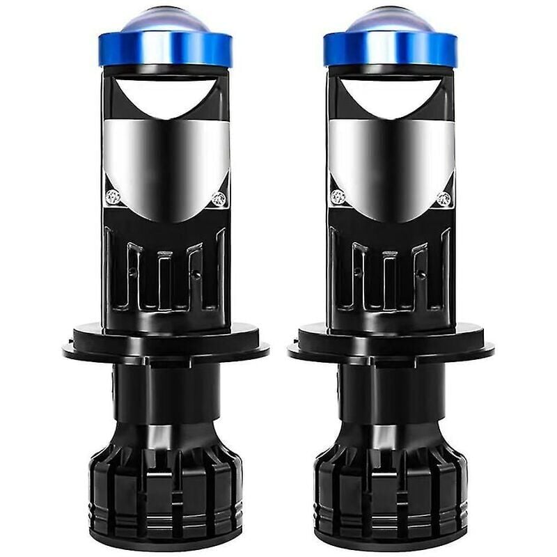 foto del prodotto snq h7 mini p5 lente led lente fascio 6000k luce bianca dc9 36v faro 35w lampada auto