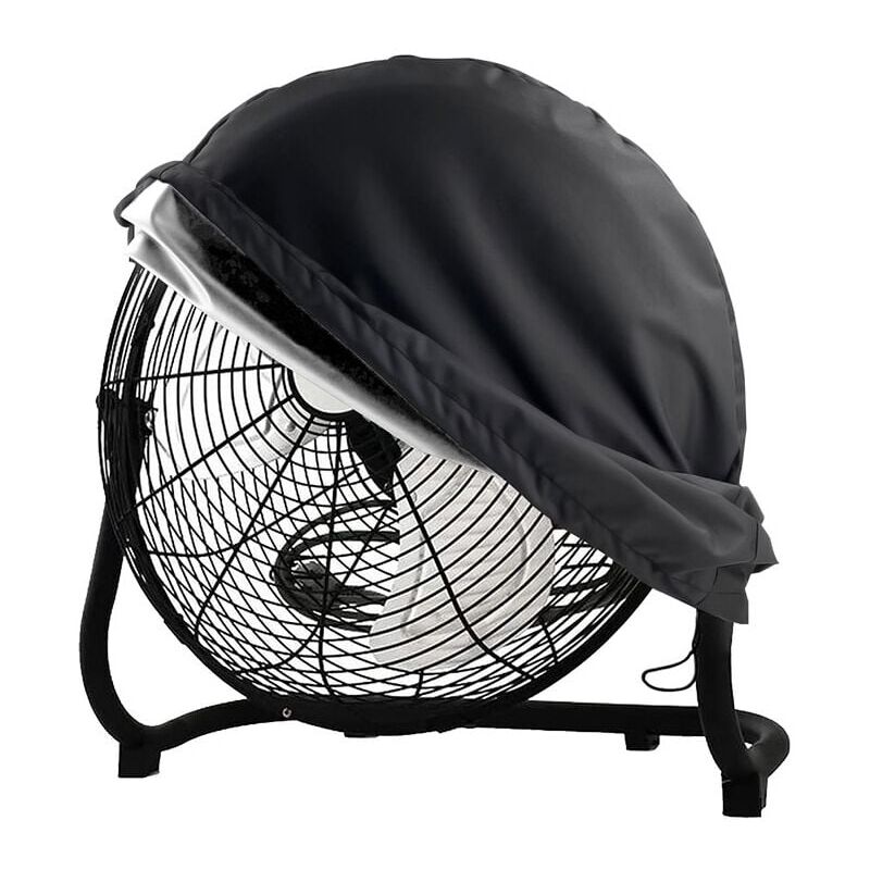 foto del prodotto snq housse de ventilateur d ext rieur tanche 611961cm, compatible avec les ventilateurs de sol industriels en m tal robuste haute vitesse,noir