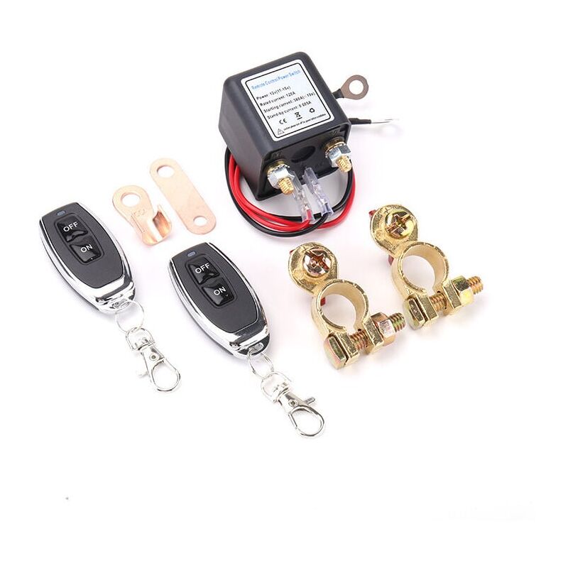 foto del prodotto snq interrupteur de d connexion de batterie distance interrupteur de mise niveau pour camion de voiture, interrupteur de d connexion de