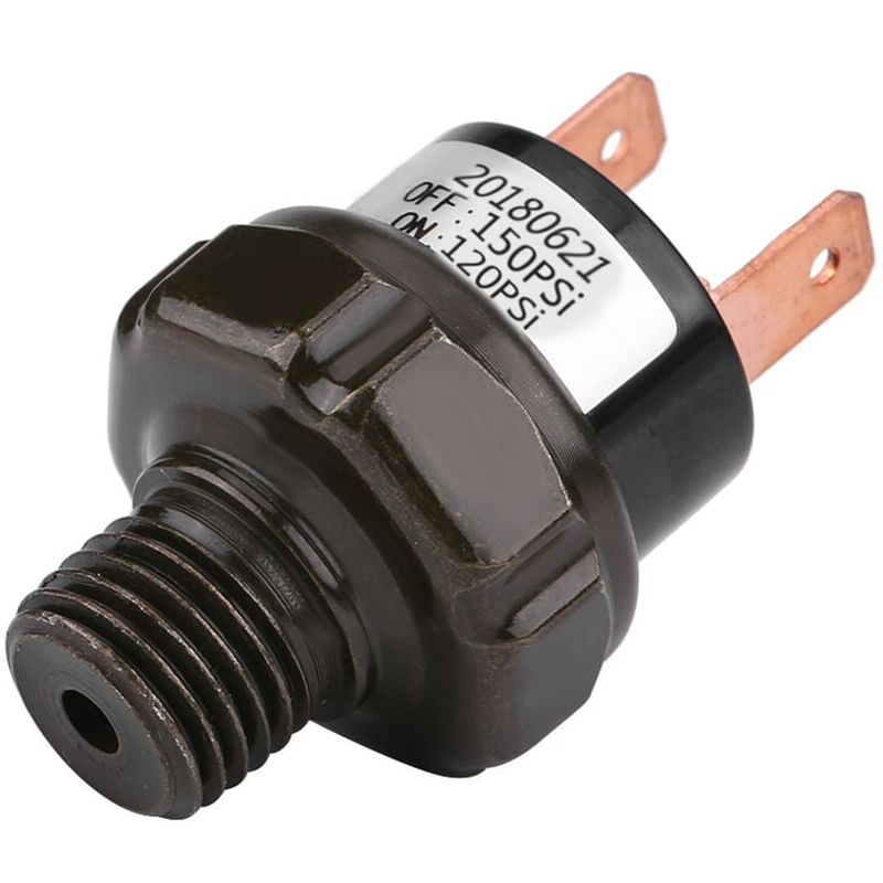 foto del prodotto snq interruttore di controllo della pressione dell aria per compressore d aria per auto universale da 12 v 120 150 psi 