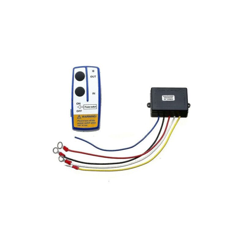 foto del prodotto snq interruttore di controllo remoto del verricello di recupero wireless 12v per jeep atv suv utv