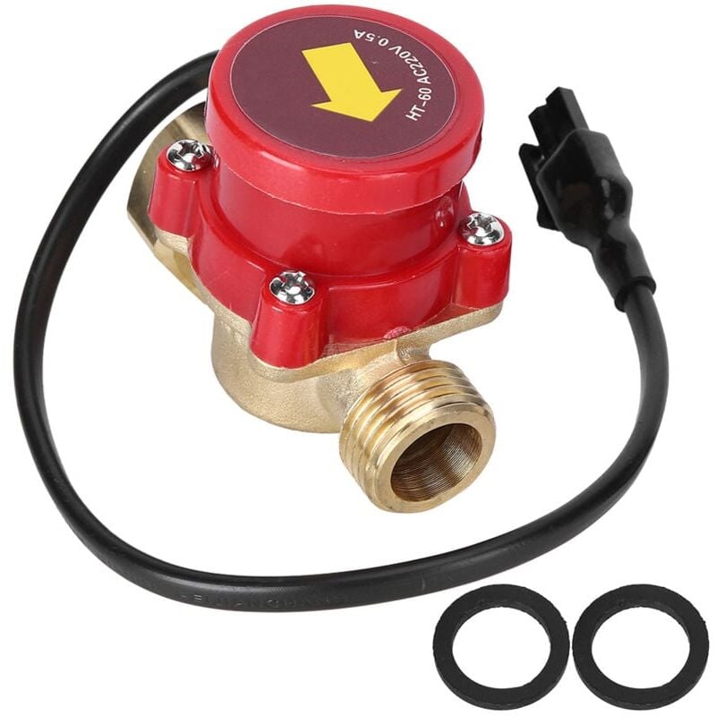 foto del prodotto snq interruttore sensore di controllo del flusso d acqua, sensore di flusso della pompa dell acqua 220v 60w, controllo automatico della valvola di