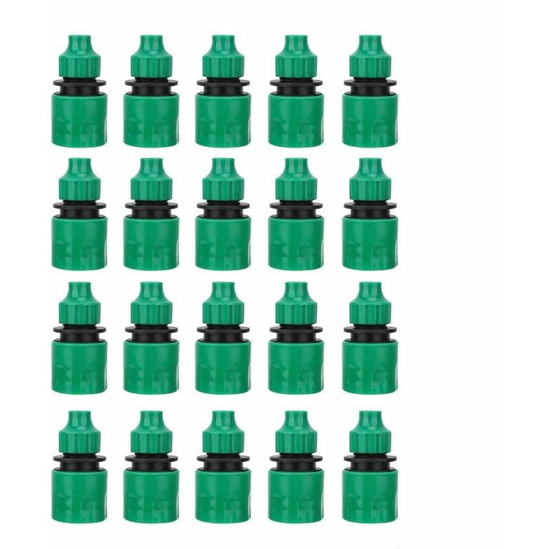 foto del prodotto snq jeffergarden 20 pezzi connettori per l acqua, 4 7 connettore rapido per tubo flessibile per irrigazione da giardino connettore per tubo
