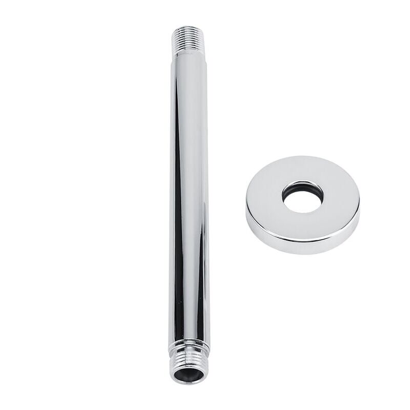foto del prodotto snq jeffergarden supporto per montaggio a parete per braccio doccia rotondo in acciaio inox per soffione doccia a soffitto per bagno 20 cm 