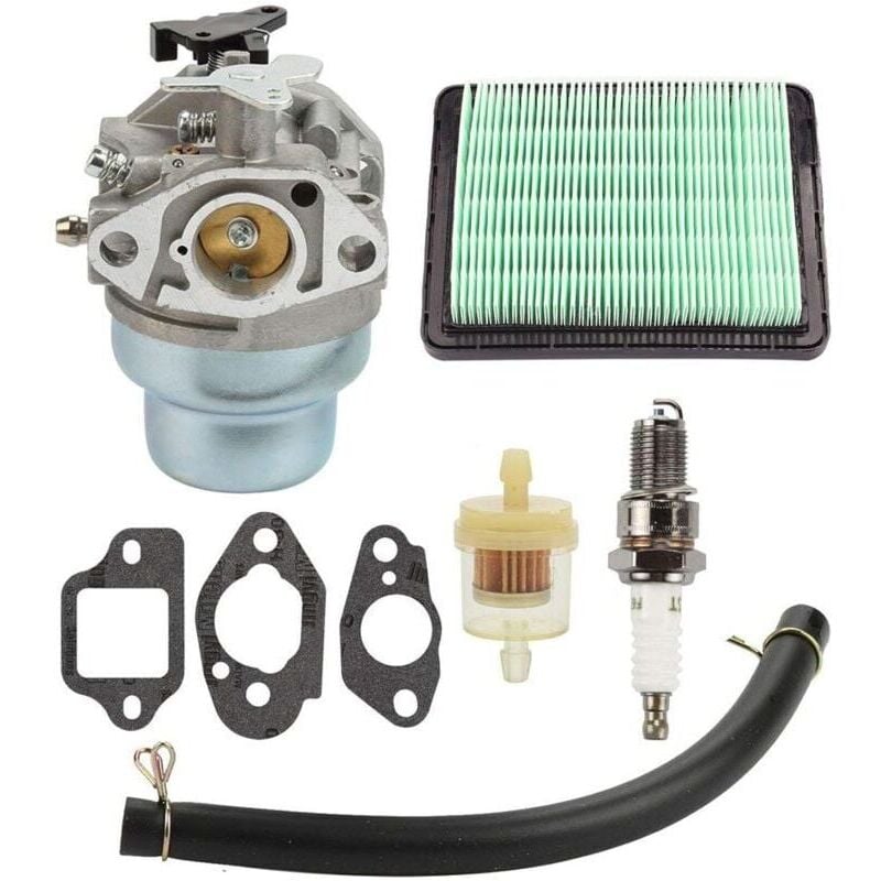 foto del prodotto snq kit carburatore con guarnizione candela e filtro aria e carburante per honda gcv160, gcv160a, gcv160la, hrb216, hrs216, hrr216, hrt216 e hrz216.