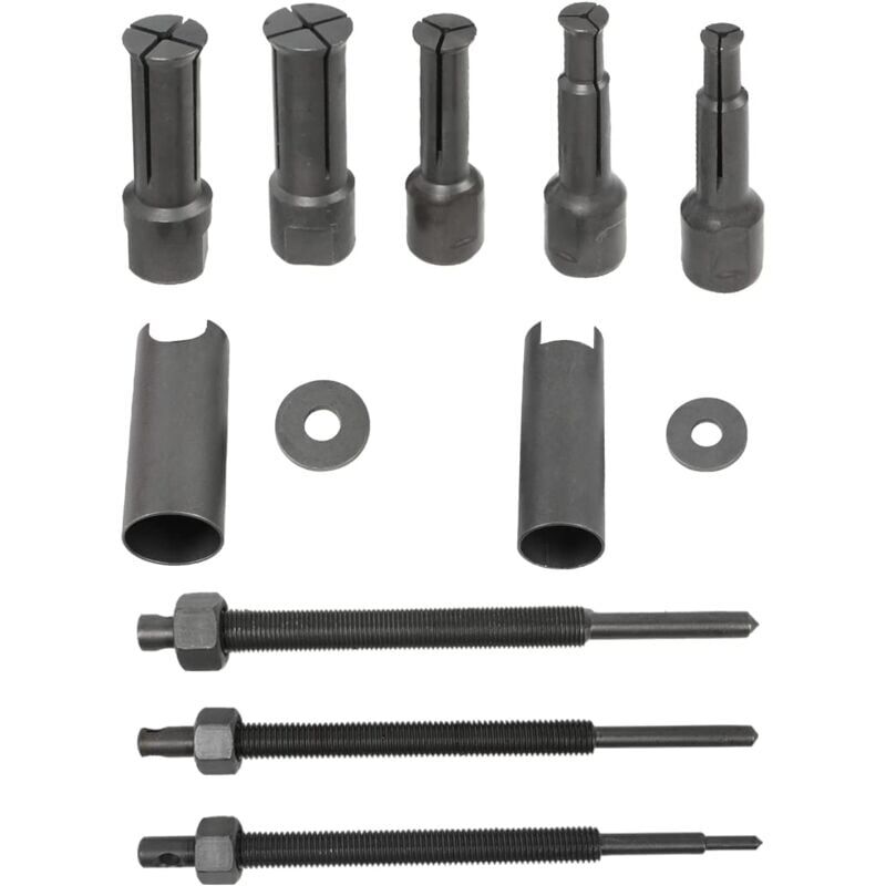 foto del prodotto snq kit d extraction de roulement int rieur de moto, ensemble d outils de retrait d extracteur de roulements internes avec clips ouverts de 5