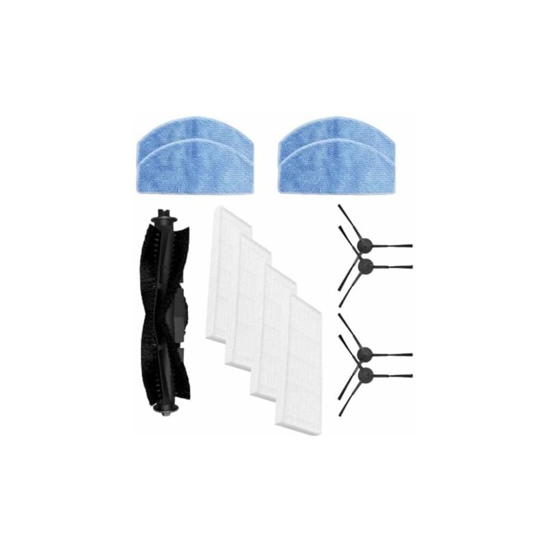 foto del prodotto snq kit di accessori per aspirapolvere robot g8000 g8000 pro honiture g20 laresar evol 3, accessori di ricambio con 1 spazzola principale, 4