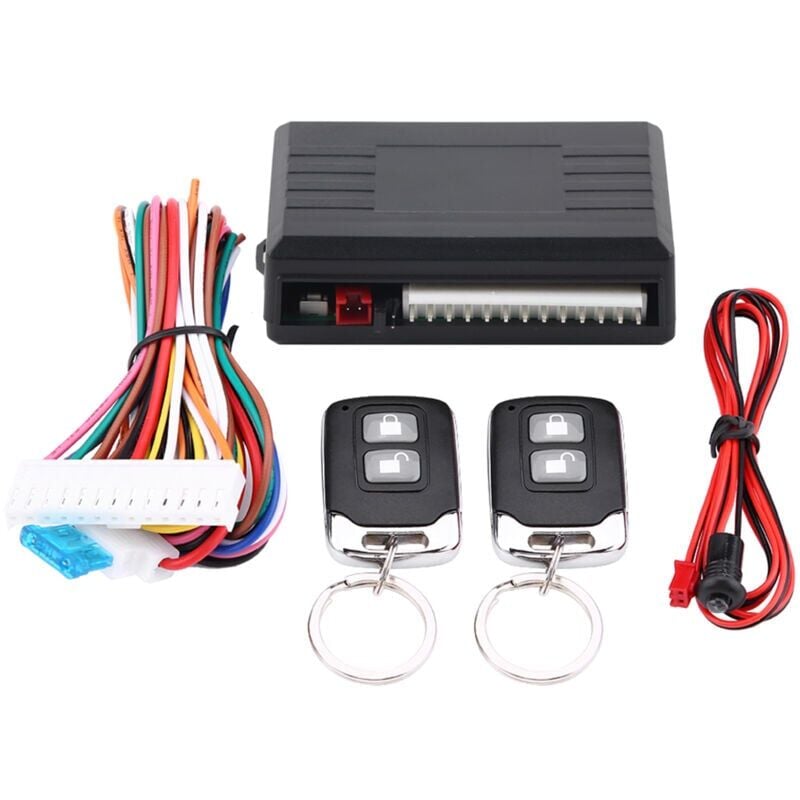 foto del prodotto snq kit di apertura centralizzata universale per auto con chiusura centralizzata a distanza, sistema di apertura del bagagliaio, sistema di