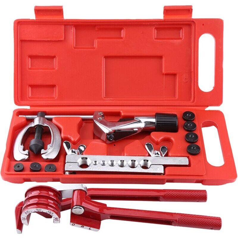 foto del prodotto snq kit di svasatura tubi , kit di riparazione tubi carburante freni con set di utensili per piegatura taglierina 11 pezzi