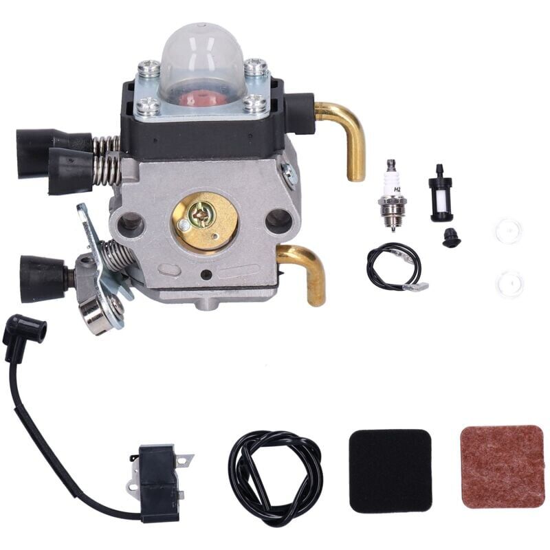 foto del prodotto snq kit filtro carburante bobina accensione carburatore per stihl fs80r fs85 fs80 hs80 ht75 hs75 hs85 km85