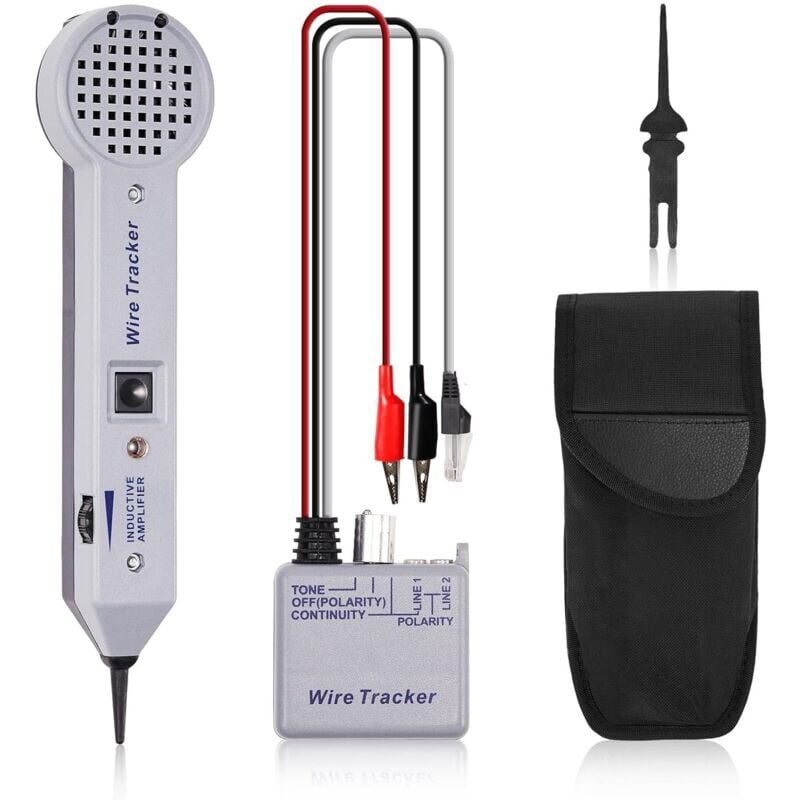 foto del prodotto snq kit generatore di toni, tester di circuito per tracciamento cavi, 200ep ad alta precisione, rilevatore di toni, localizzatore di linea,