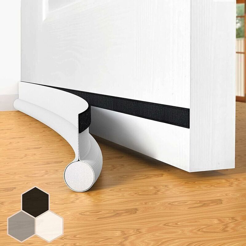 immagine 0 del prodotto snq kit guarnizione antivento autoadesiva per porta, porta antivento isolata sottopavimento da 94 cm guarnizione per porta resistente alle