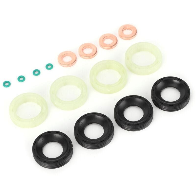foto del prodotto snq kit guarnizioni iniettori diesel, 1318562, 1314368, 1317370, ricambio per citroen berlingo c2 c3 c4, per 206 1.6hdi 110 2004 on