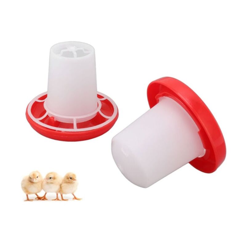 foto del prodotto snq kit mangiatoia e abbeveratoio per pulcini mangiatoia per pollame fontana per pollame in plastica abbeveratoio per pollame