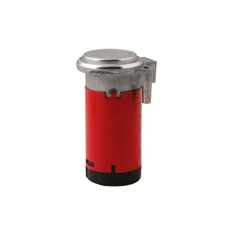 foto del prodotto snq kit pompa aria compressore aria 12v rosso, clacson elettrico con motore elettromagnetico flessibile, utilizzato per tromba super rumorosa per