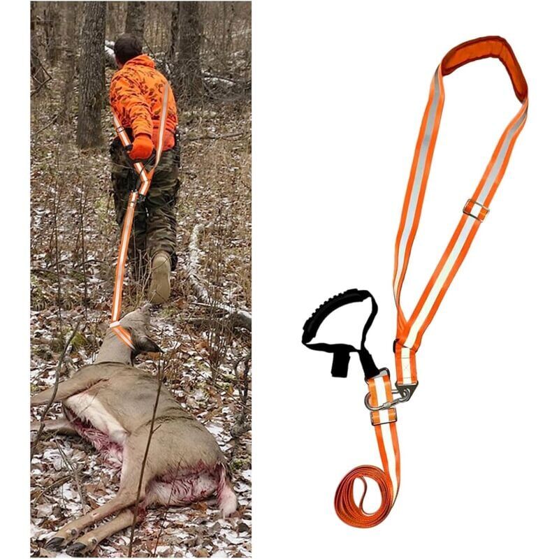 foto del prodotto snq laisse de cerf laisse de cerf robuste laisse de cerf de s curit durable accessoires de chasse au cerf pour les chasseurs de cerf