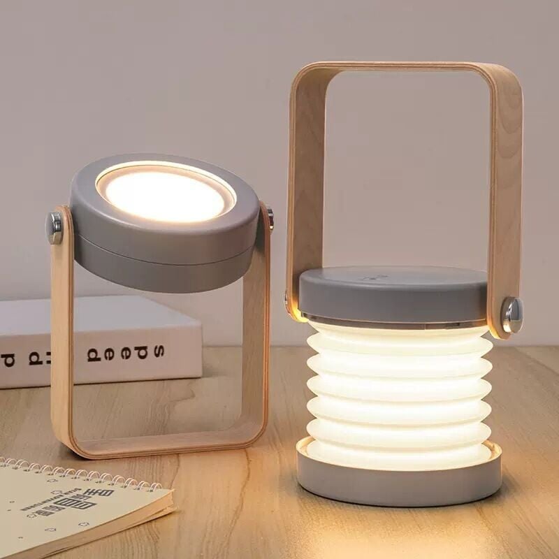 foto del prodotto snq lampada da comodino regolabile con tocco, lampada da comodino con luce notturna di sicurezza portatile per comodino
