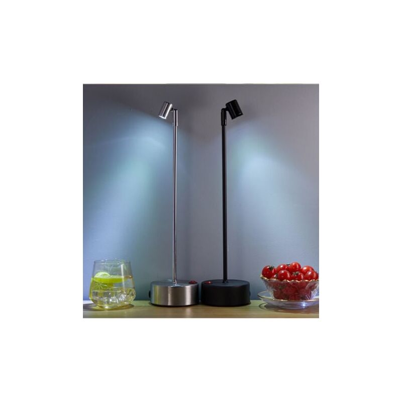 foto del prodotto snq lampada da scrivania a led, lampada da tavolo per ristorante, bar trasparente, caffetteria, vetrina per gioielli, lampada da scrivania creativa