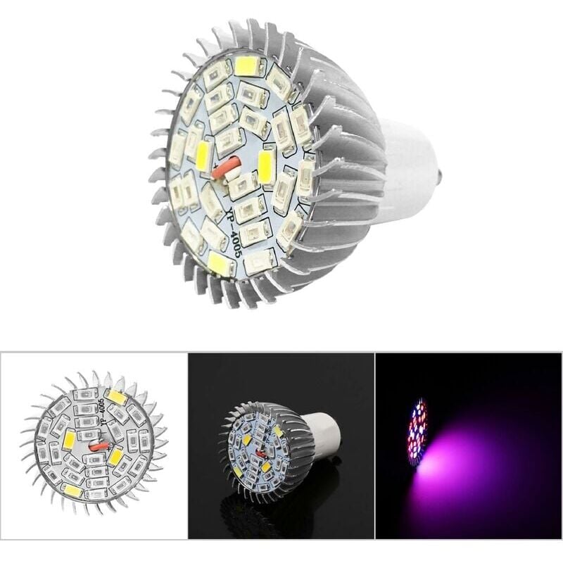 foto del prodotto snq lampada led a spettro completo da 28 w per piante da fiore, 85 v 265 v, gu10