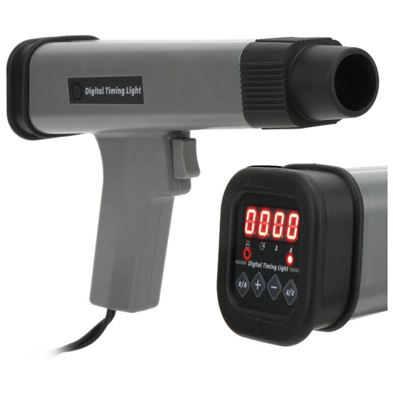 foto del prodotto snq lampada stroboscopica per auto, per motori a benzina da 12 v, lampada stroboscopica con morsetto a induzione e due clip a coccodrillo per auto,