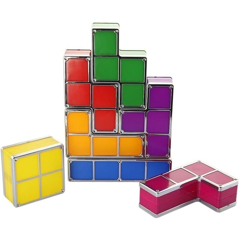 foto del prodotto snq lampada tetris lampada da tavolo led impilabile luce d atmosfera retr lampada tetris building blocks
