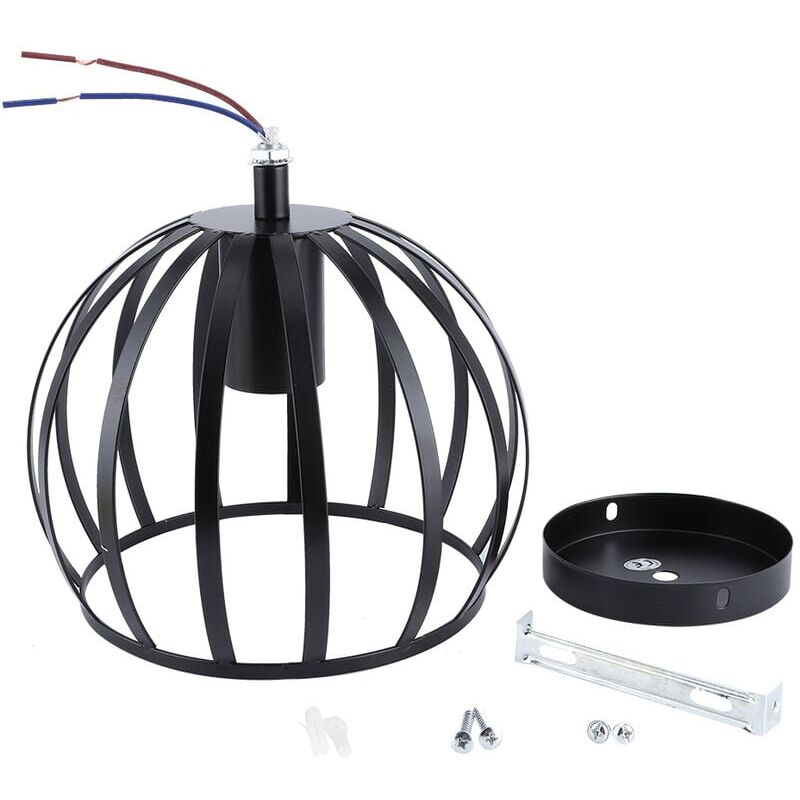 foto del prodotto snq lampadario a sospensione rustico jeffergarden e27 con paralume per lampada da soffitto per corridoio, 110 v 220 v
