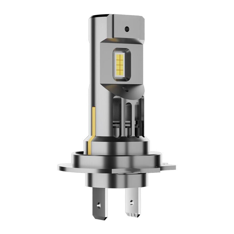 foto del prodotto snq lampadina led h7 55w 15000lm, lampada sostitutiva alogena, design mini 1 1, nessun adattatore richiesto, confezione da 2