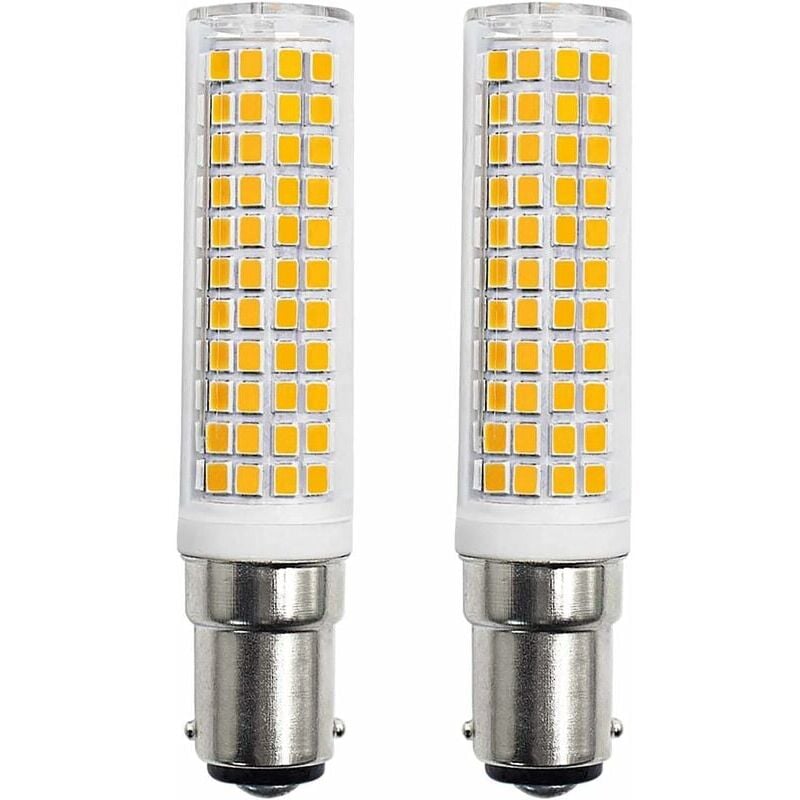 foto del prodotto snq lampadine led ahlsen b15d 8w equivalenti a 90w 80w 75w bianco caldo b15 base 910lm 220v 230v 3000k confezione da 2 
