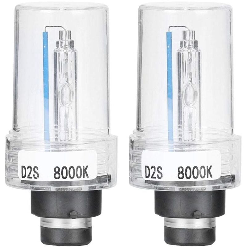 foto del prodotto snq lampadine per fari a led, 12v 35w d2s 8000k, accessorio per auto, lampadina allo xeno per fari.