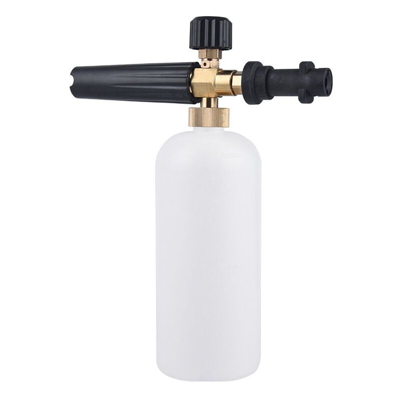foto del prodotto snq lancia schiuma compatibile con k rcher k2 k3 k4 k5 k6 k7, pistola schiuma da 1l con ugello regolabile, accessorio idropulitrice per autolavaggio