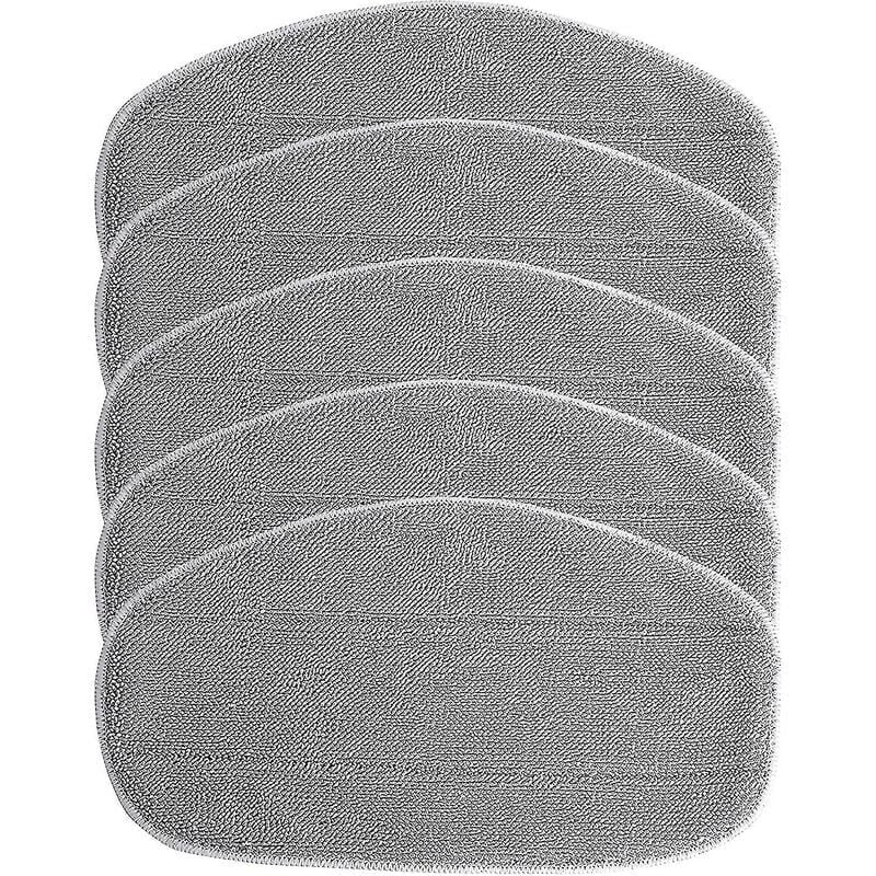 foto del prodotto snq leifheit cleantenso panni di ricambio per pulitore a vapore panno per pulizia profonda, 5 panni di ricambio in microfibra