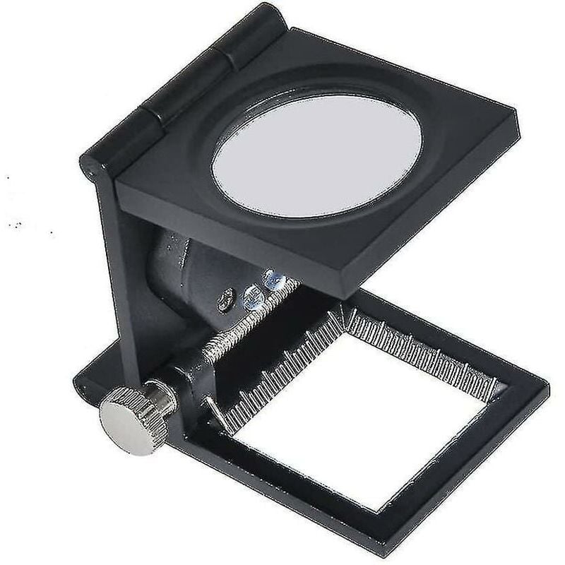 foto del prodotto snq lente di ingrandimento pieghevole 10x contafili tester per lino universale portatile